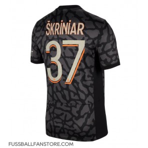 Paris Saint-Germain Milan Skriniar #37 Replik 3rd trikot 2023-24 Kurzarm